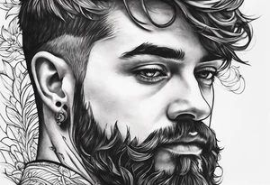 small tattoo symbolizing growth for a man tattoo idea