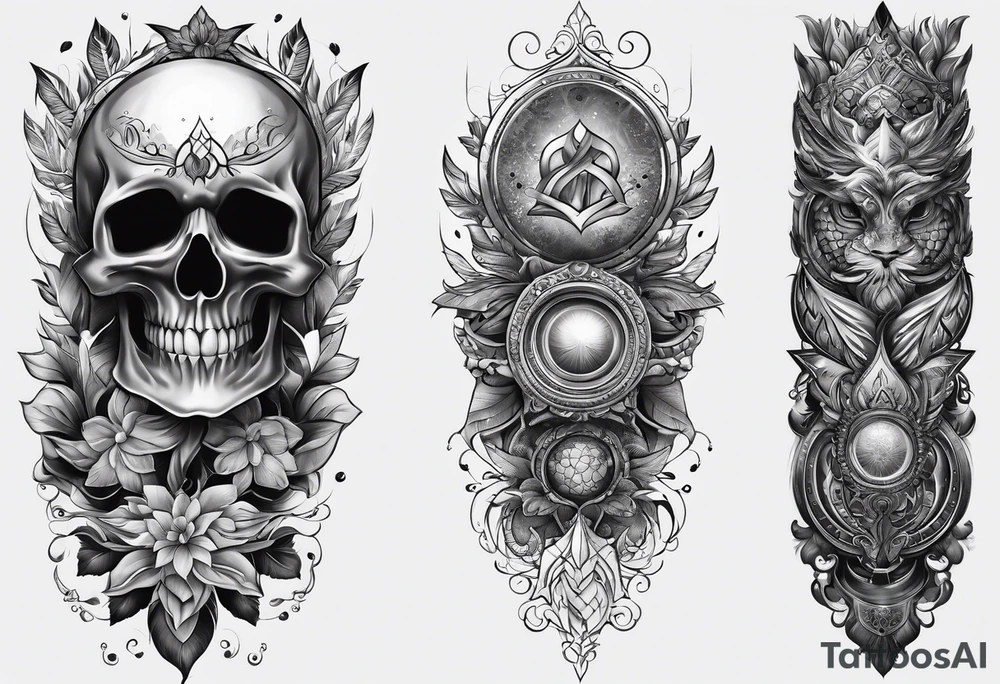 Full sleeve tattoo idea