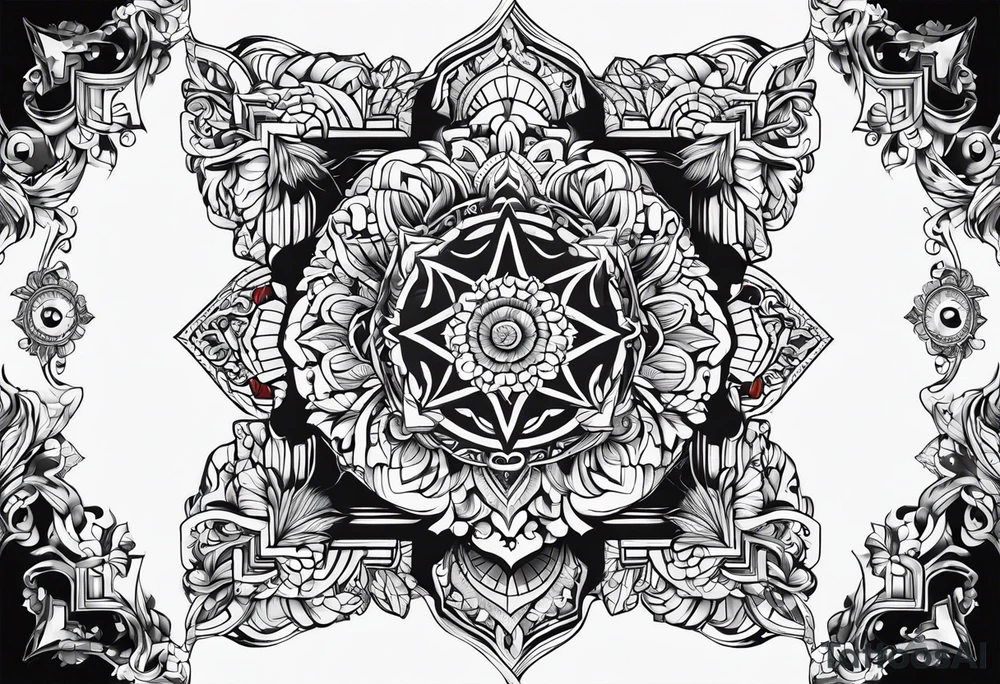 full back tattoo tattoo idea