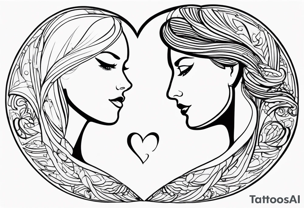 Paired tattoo for a girl and a guy, together forever, he is Artem, she is Lada. Two people with incurable diseases who love each other very much, little tattoo with heart or infinity tattoo idea