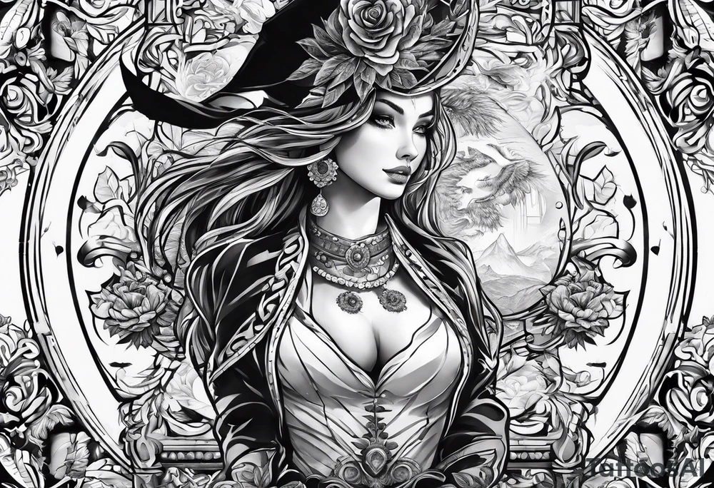 As a man thinks, so shall he be tattoo idea