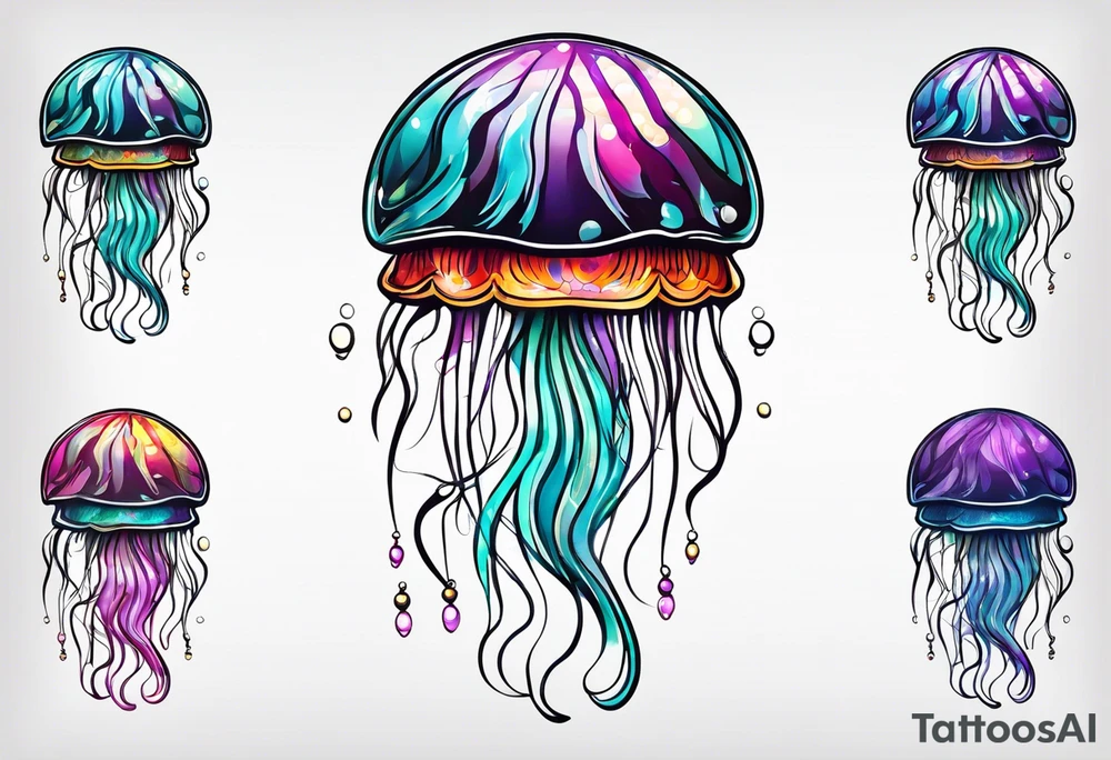 Jellyfish tattoo idea