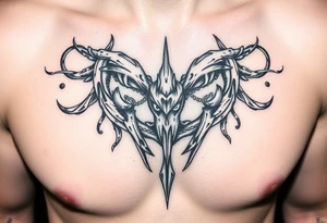 Caged cuck kink tattoo idea