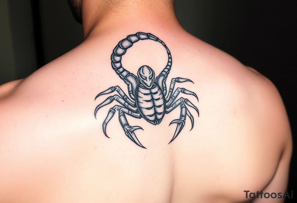 Scorpion from Mortal kombat tattoo idea