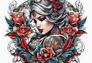 Fight tattoo idea