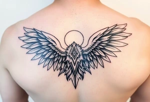 Angel alas tattoo idea