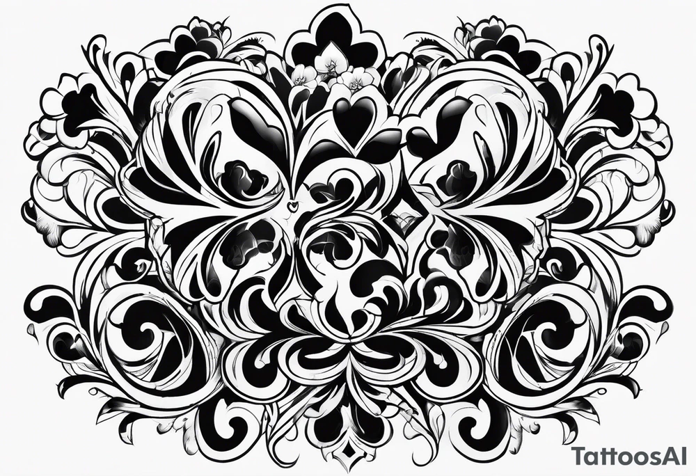 Irish clover tattoo idea