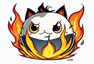 calcifer tattoo idea