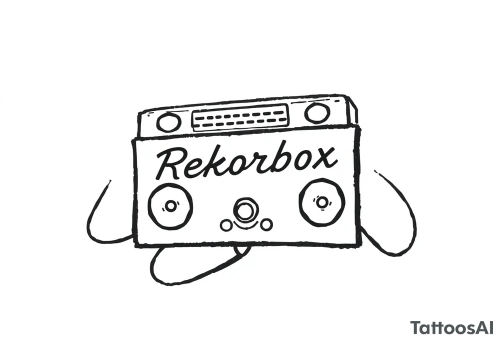 Rekordbox tattoo idea