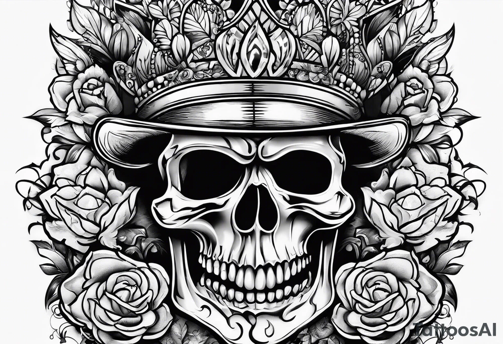 Rock a billy tattoo idea