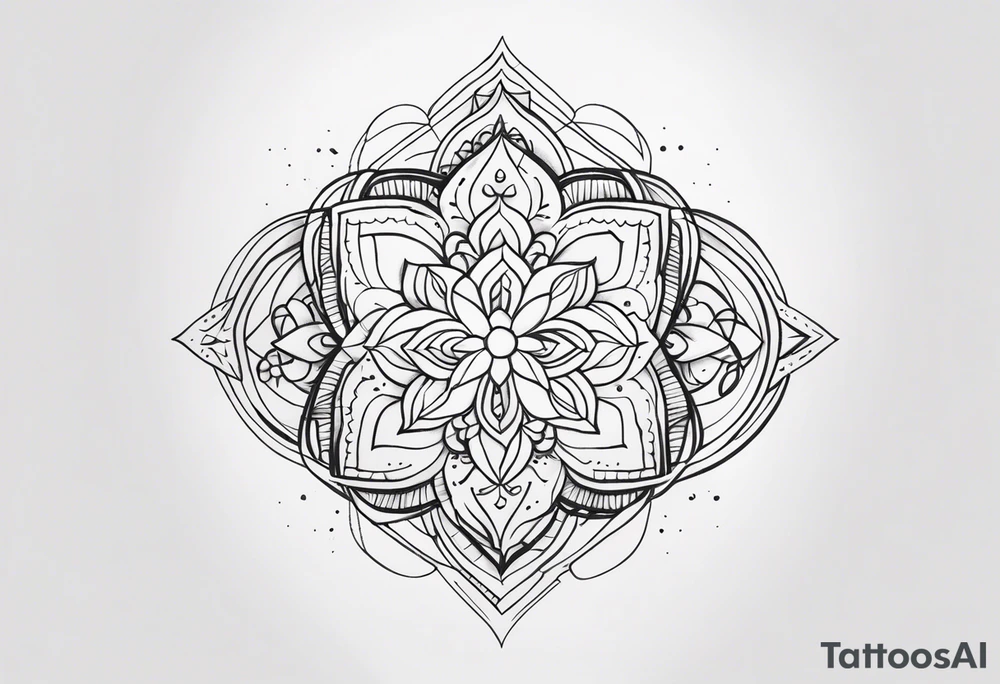 You are unique tattoo idea