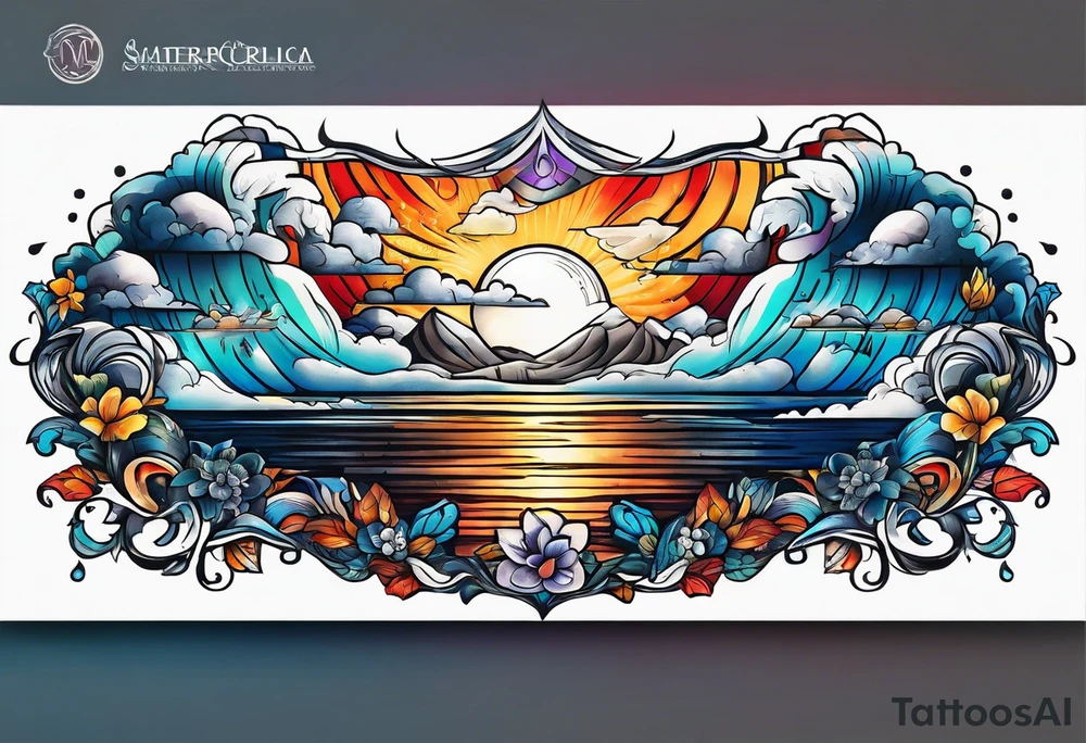 Weather tattoo idea