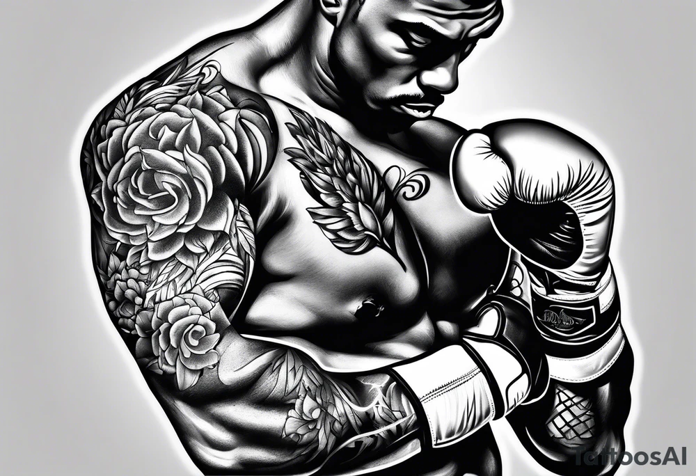 boxer tattoo idea