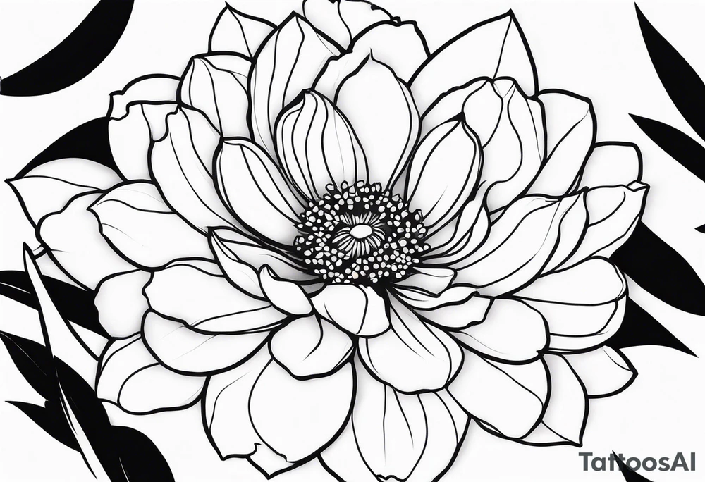 Flower tattoo idea