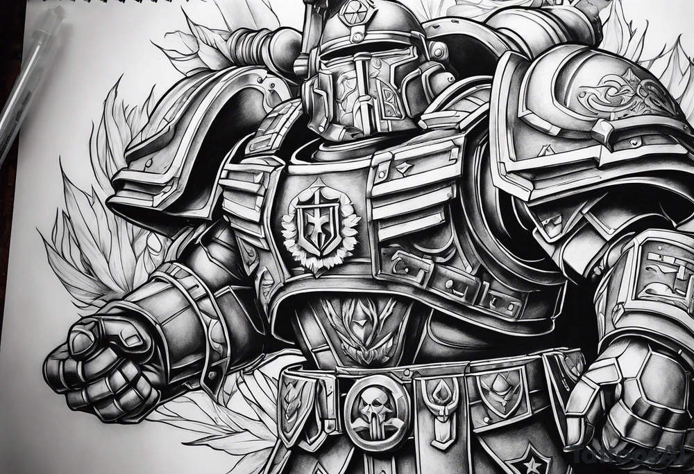 warhammer 40000 tattoo idea