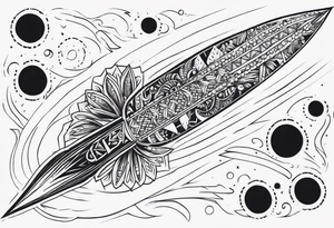 comets tattoo idea