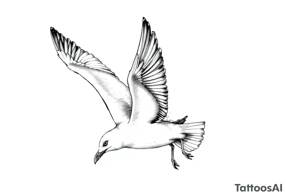 Seagulls tattoo idea