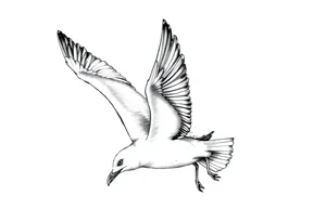 Seagulls tattoo idea