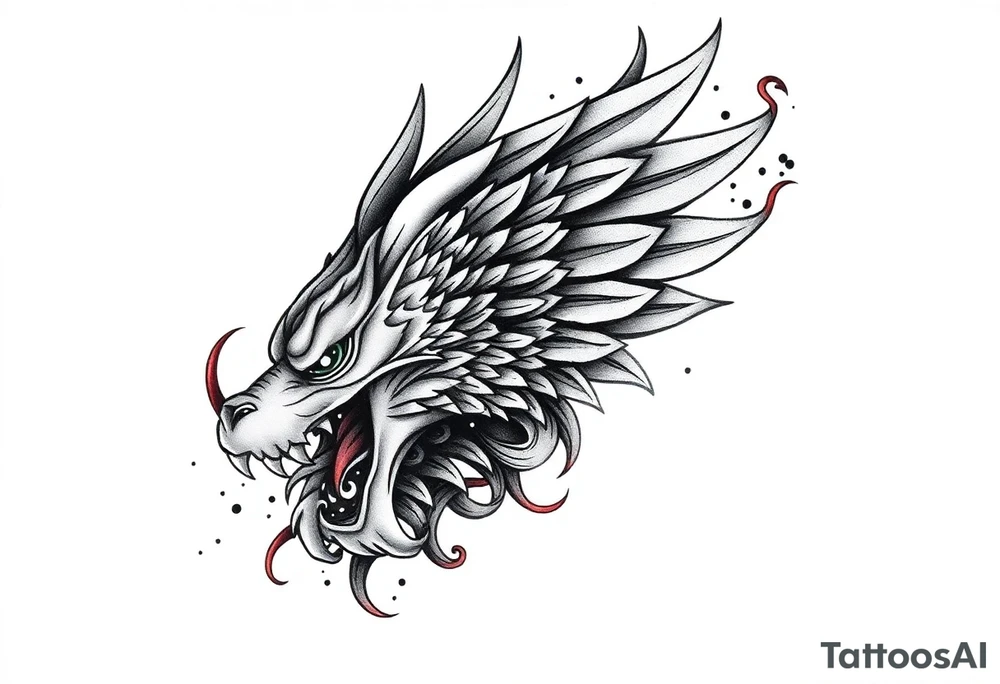 A tatuagem deve expressar força, liberdade e conexão com a multiplicidade da vida, incorporando elementos abstratos e fluidos, com linhas que sugiram movimento e transformação contínua. Evite clichês e busque um design original e significativo. tattoo idea