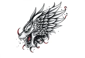 A tatuagem deve expressar força, liberdade e conexão com a multiplicidade da vida, incorporando elementos abstratos e fluidos, com linhas que sugiram movimento e transformação contínua. Evite clichês e busque um design original e significativo. tattoo idea