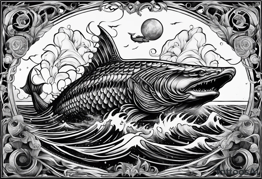 Leviathan tattoo idea
