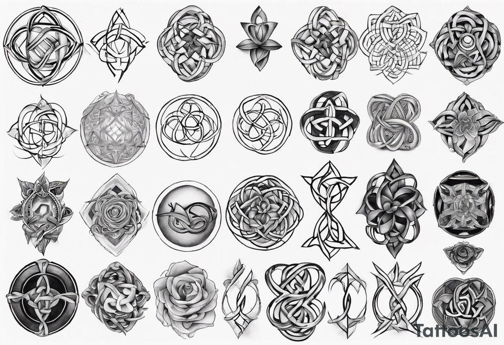 Dara knot tattoo idea