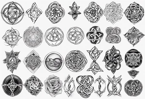 Dara knot tattoo idea