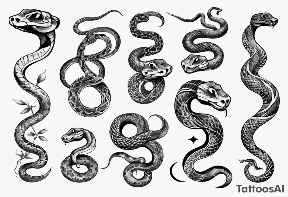 Snake tattoo idea