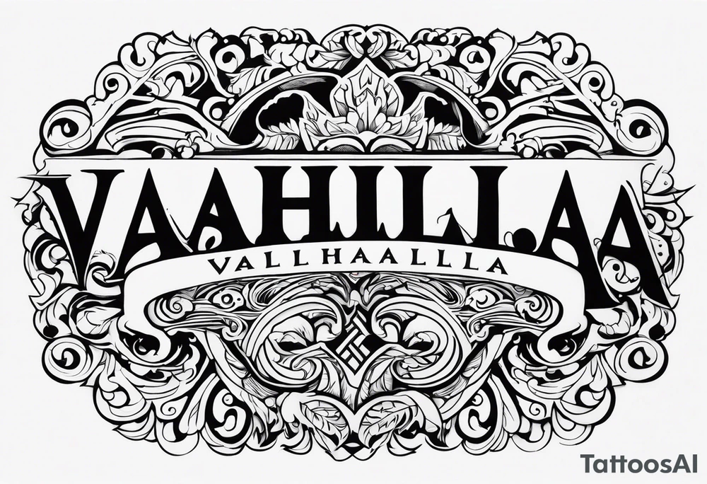 Valhalla tattoo idea