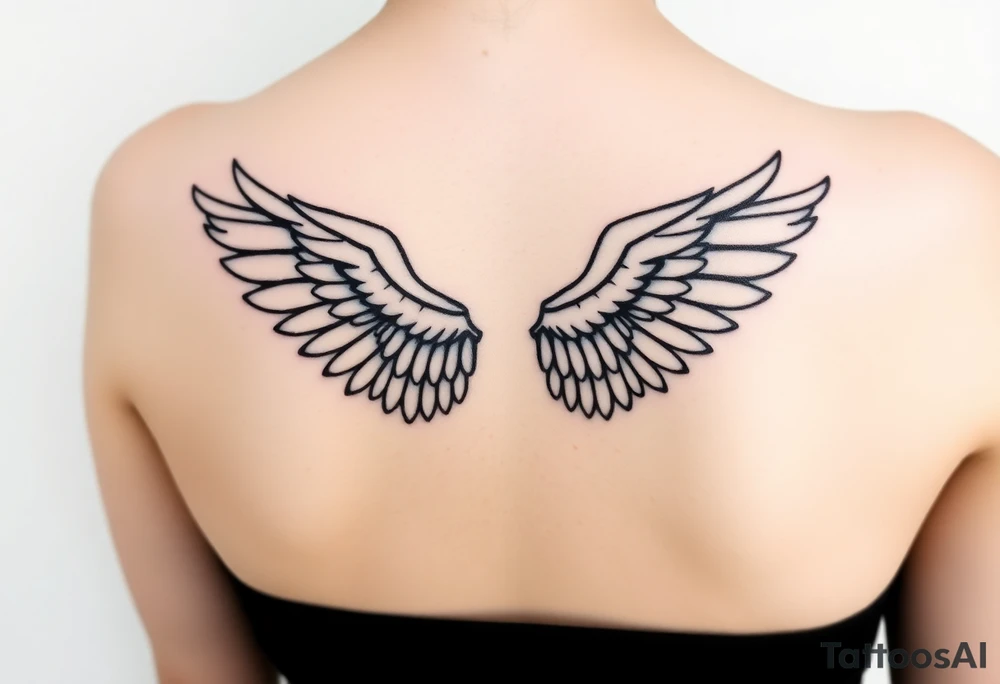 Wings tattoo idea