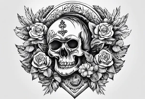never forget never forgive tattoo idea