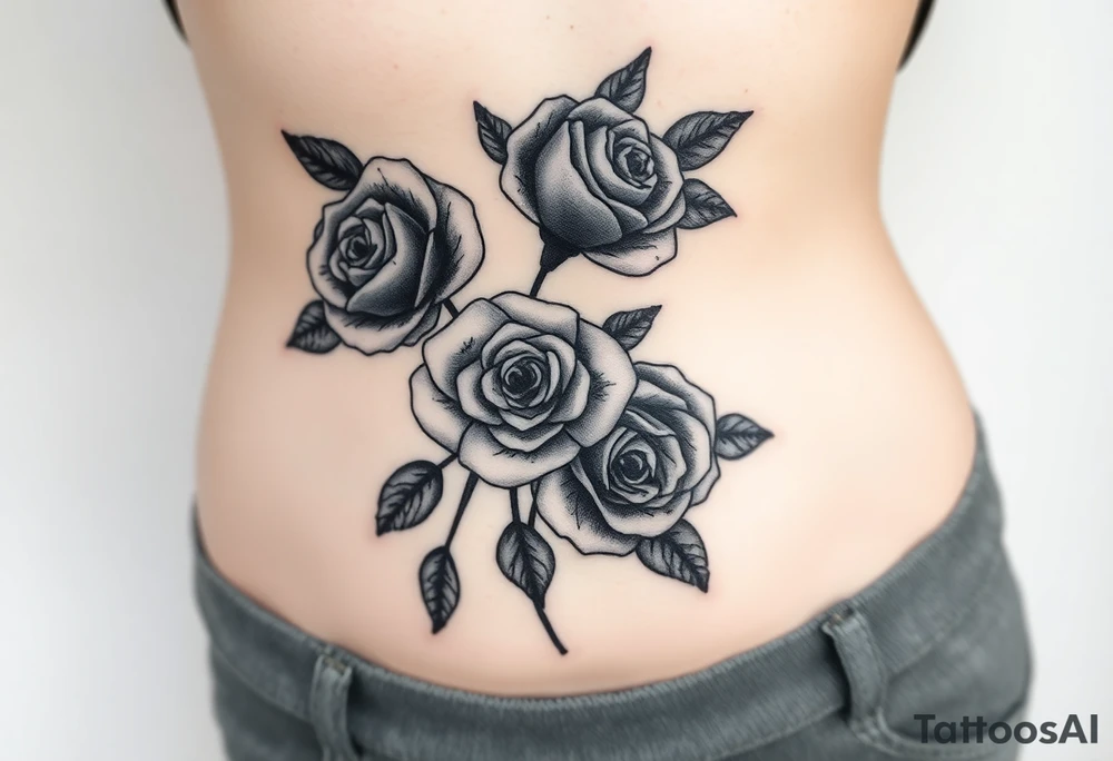 Roses tattoo idea