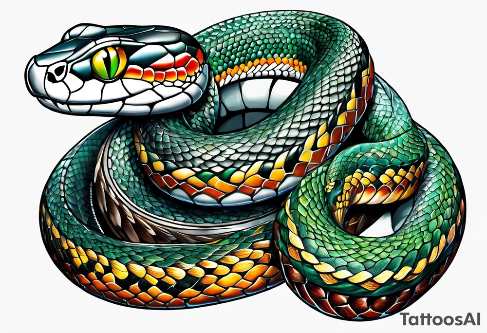 Snakes, lots of snakes tattoo idea