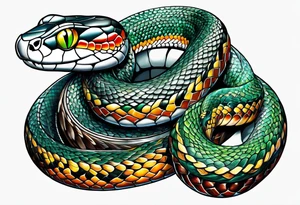 Snakes, lots of snakes tattoo idea