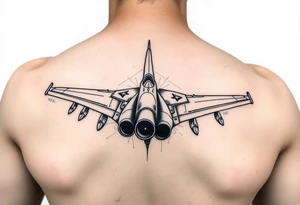 i want a fighter jet tattoo tattoo idea