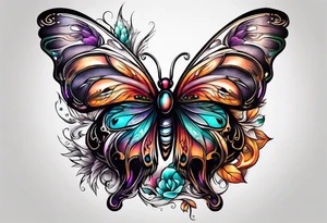 fantasy animal tattoo idea