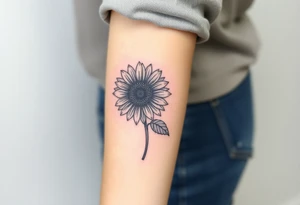 Quote
Sunflower
Paintbrush tattoo idea