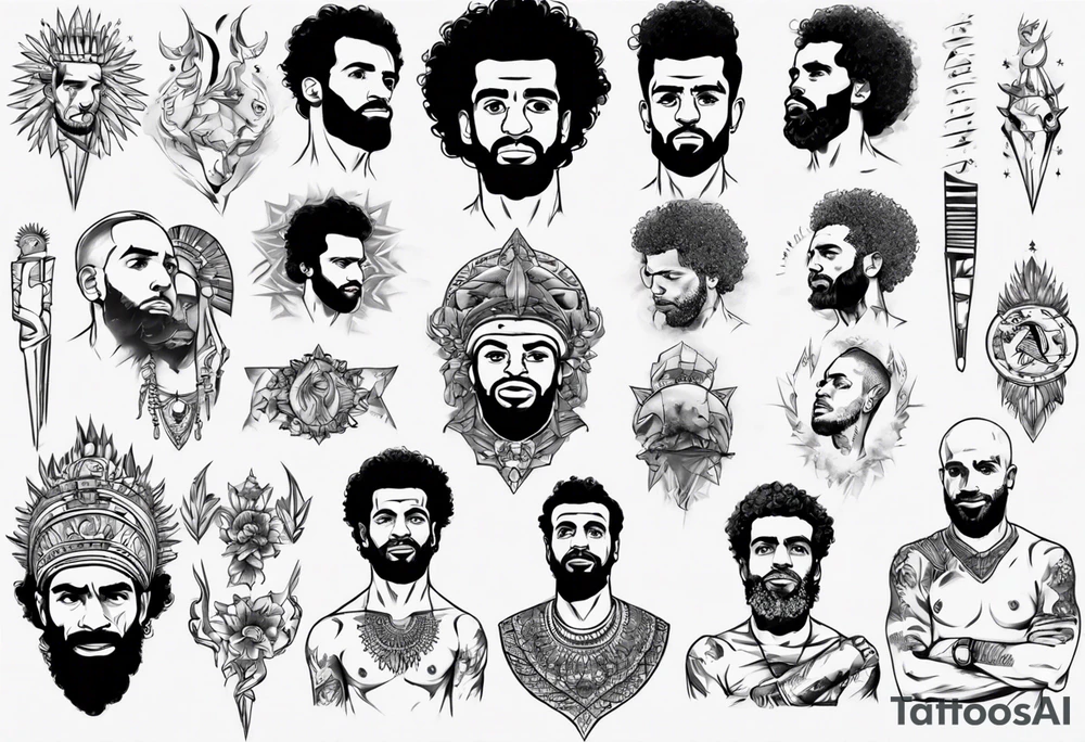 MO SALAH ARM TATTOO tattoo idea