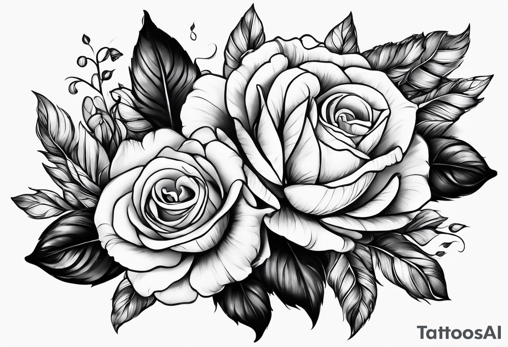 Sterrenbeeld boogschutter, geluk en liefde tattoo idea