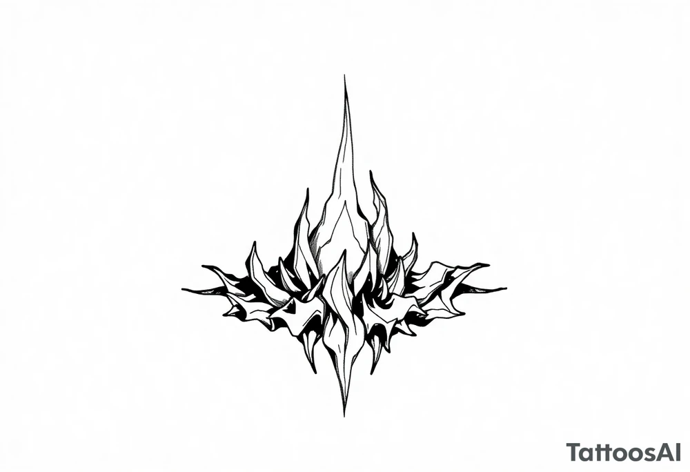 Artistic expression of Rebirth tattoo idea