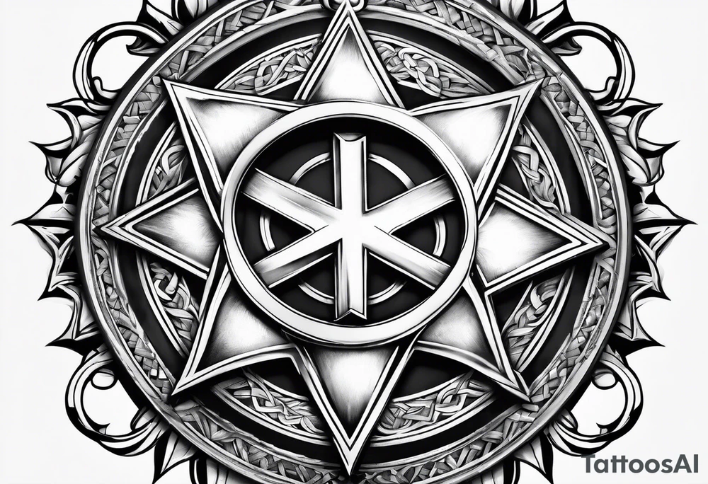 Star of life tattoo idea