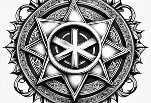 Star of life tattoo idea