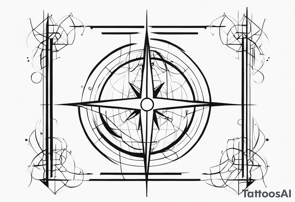 Coordinates tattoo idea