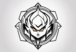 Dragonball z minimalistic simple
Logo tattoo idea