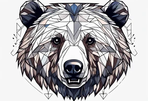 grizzly bear tattoo idea