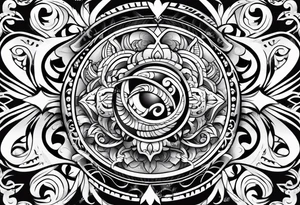 Cartoon tattoo idea