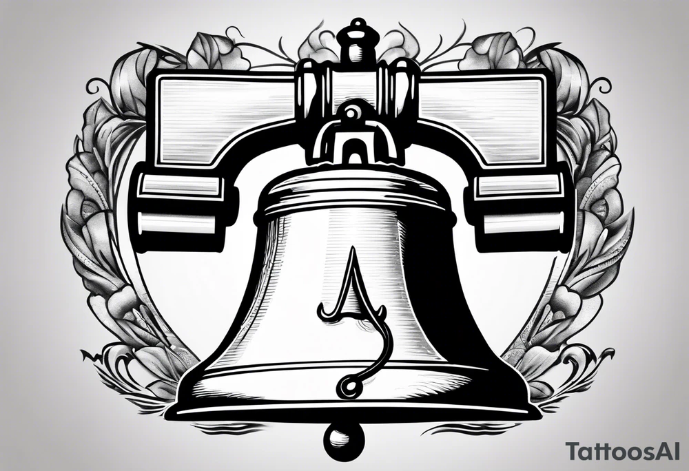 Liberty bell tattoo idea