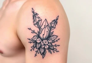 Nature tattoo inspired by shake the frost by Tyler childers tattoo idea