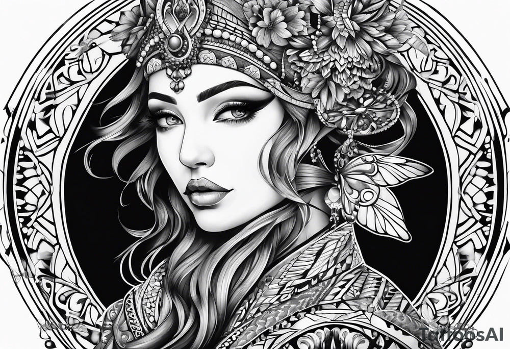 Hackberry emperor tattoo idea