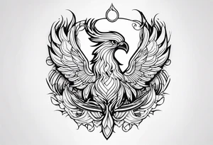 phoenix tattoo idea